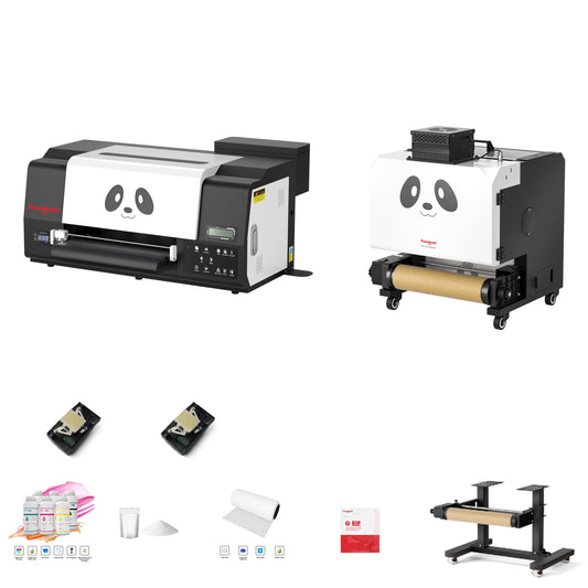 13" Dual Heads DTF-PRO A3 DTF Printer-Shaker and Drying Unit-Bracket bundle