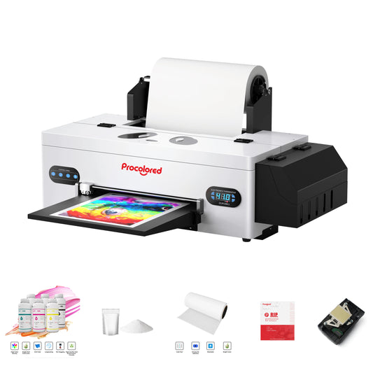 Pro Colored 13" Single Head A3 DTF Printer Roller L1800