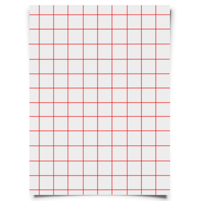 red grid 2.0 heat transfer paper