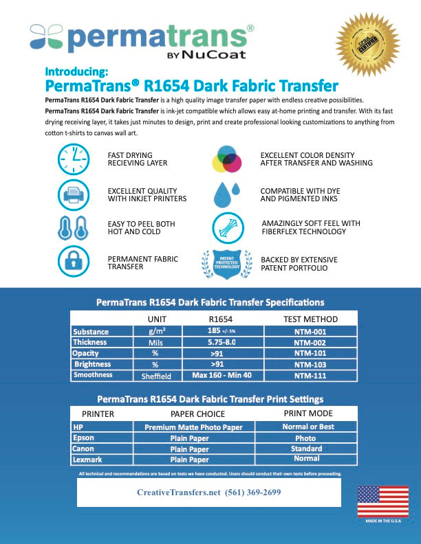 transfer paper for dark | Creative Transfers